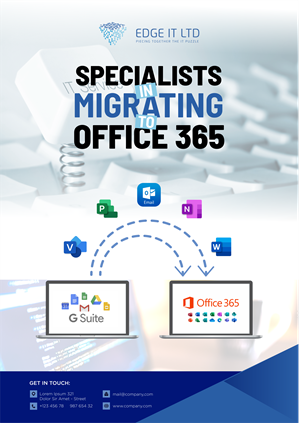 Flyer Design by Excellar Hub for Edge IT Ltd | Design: #30687791