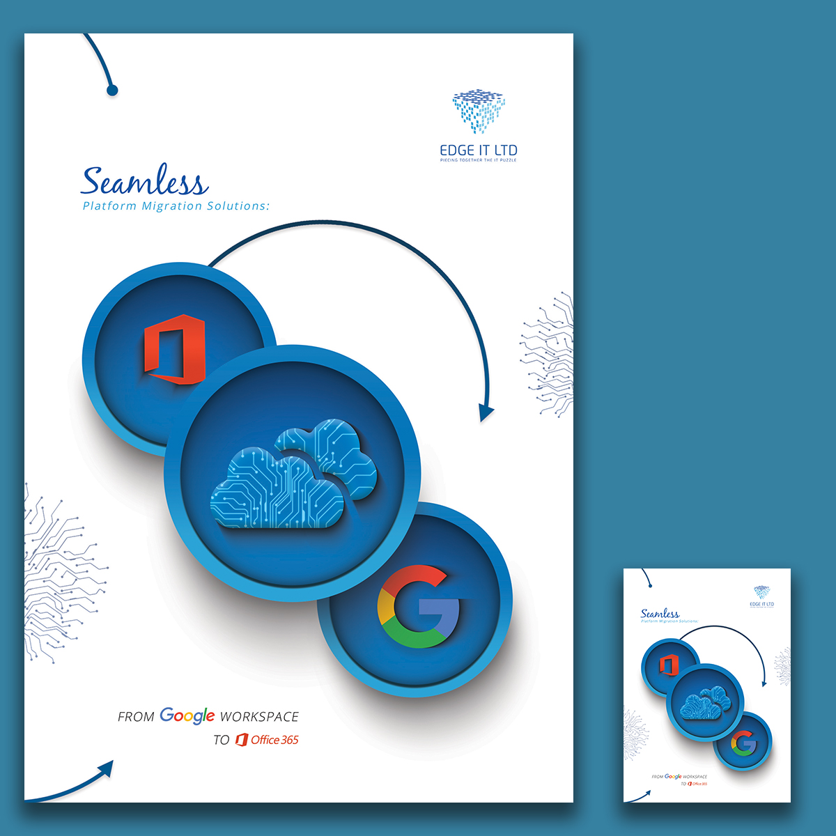 Flyer Design by Mi17design for Edge IT Ltd | Design #30674034