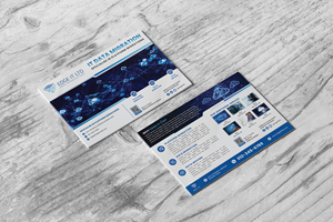 Diseño de Flyer por turtle.des para Edge IT Ltd | Diseño #30686171