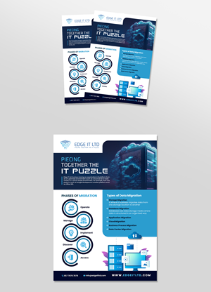 Flyer-Design von debdesign für Edge IT Ltd | Design: #30653023