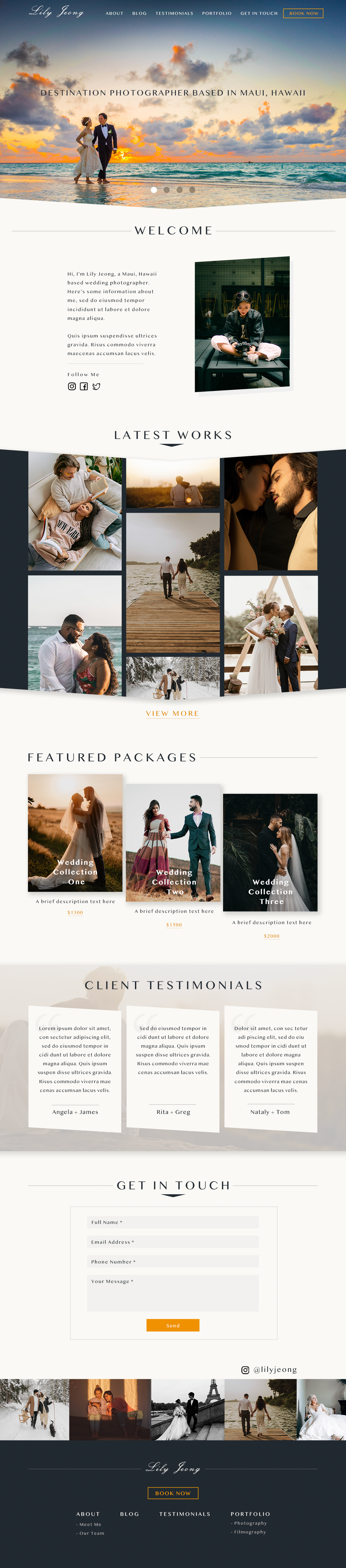 Web Design by C9 Designs for bookfocal.com | Design #30650612