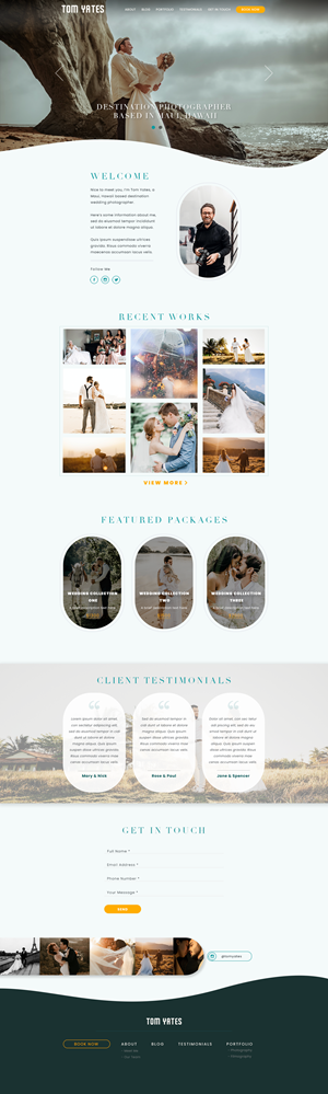 Web Design by C9 Designs for bookfocal.com | Design: #30660024