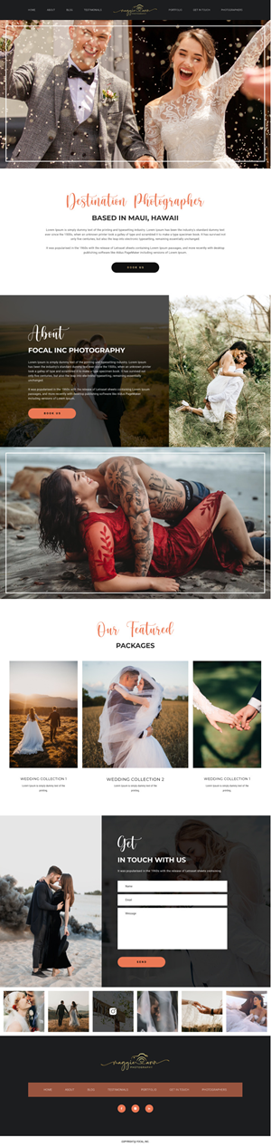 Web Design par Hafsa Fatymah pour bookfocal.com | Design : #30656237