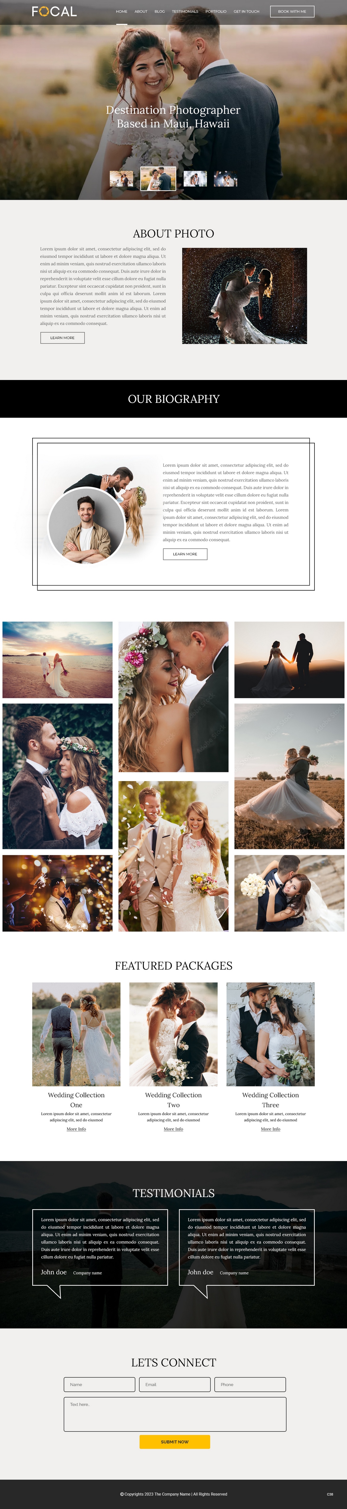 Web Design by pb for bookfocal.com | Design #30652112