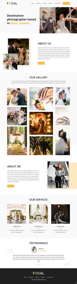 Web Design by pb for bookfocal.com | Design: #30657402