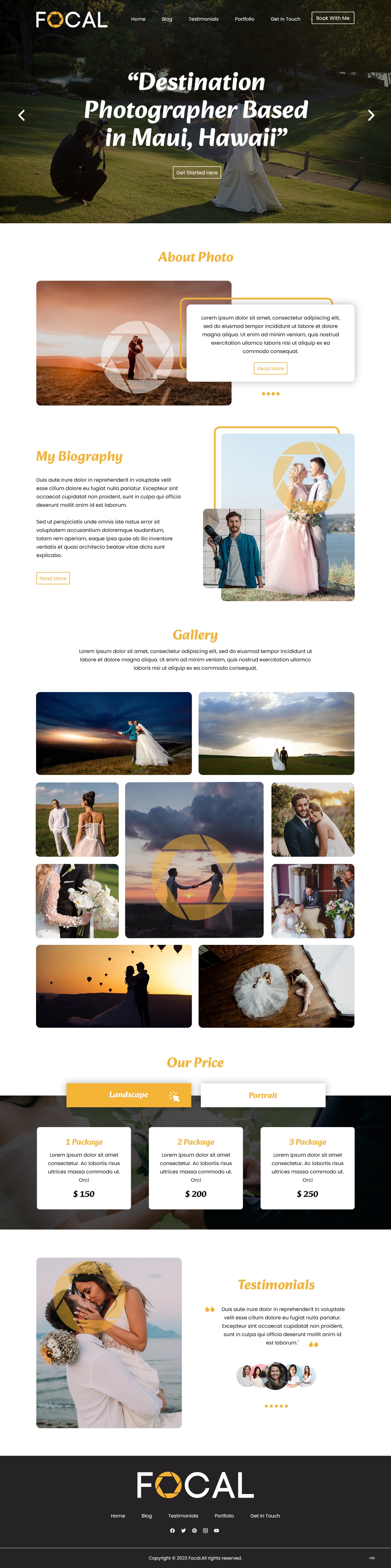 Web Design by pb for bookfocal.com | Design #30657407