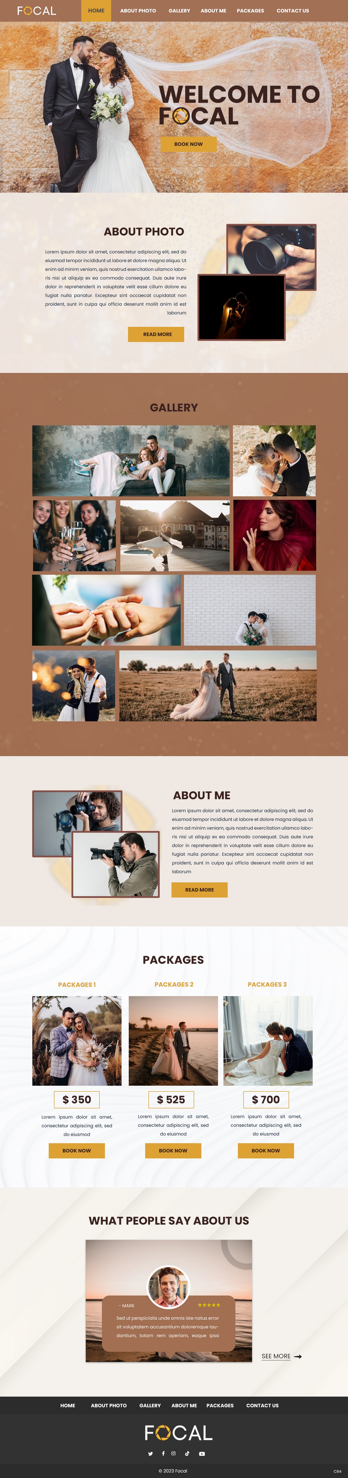 Diseño Web por pb para bookfocal.com | Diseño #30657413