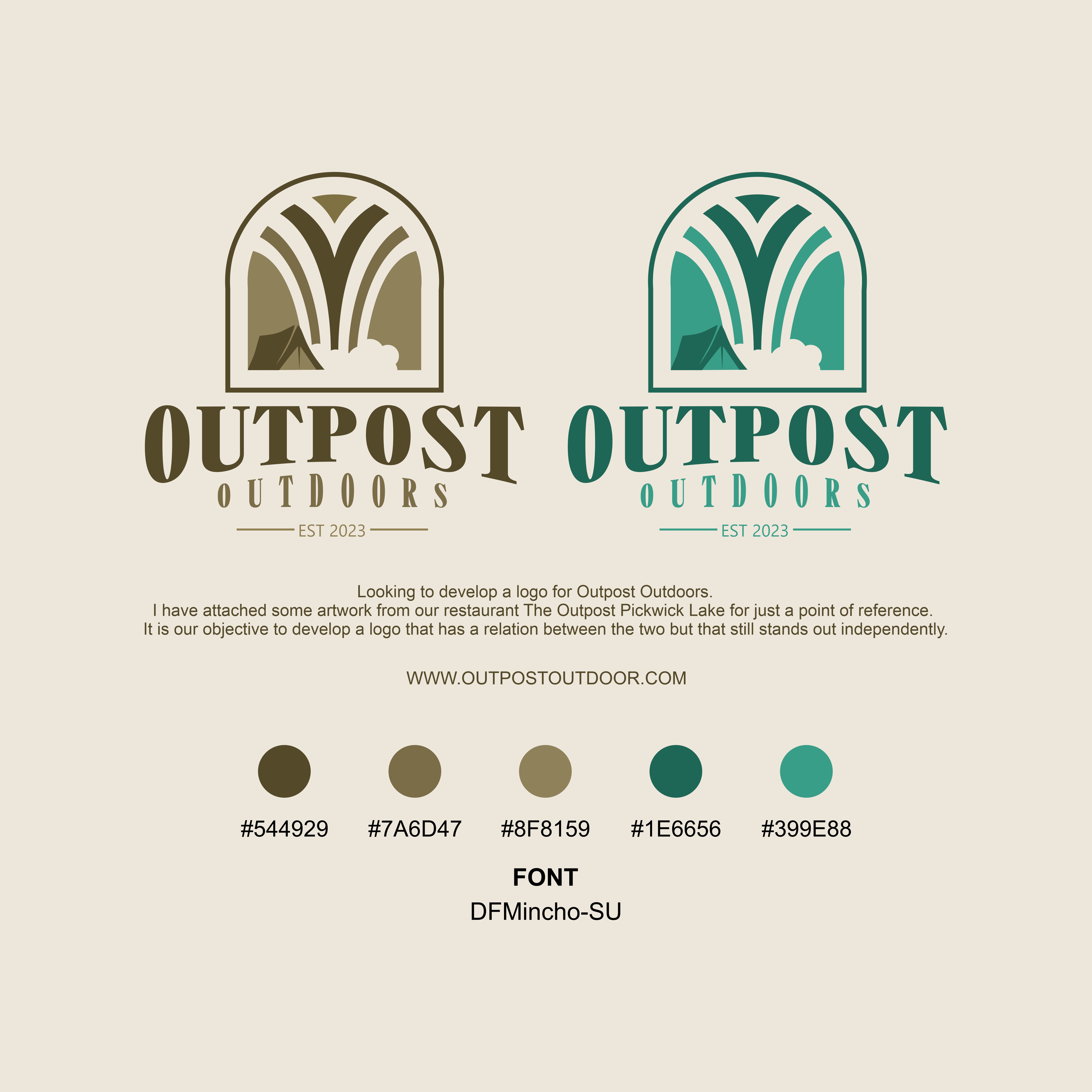 Diseño de Logo por enka94 para The Outpost | Diseño #30672520