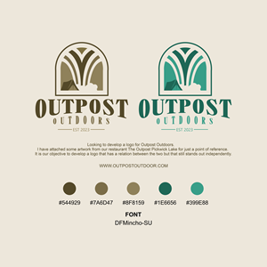 Logo-Design von enka94 für The Outpost | Design #30672520