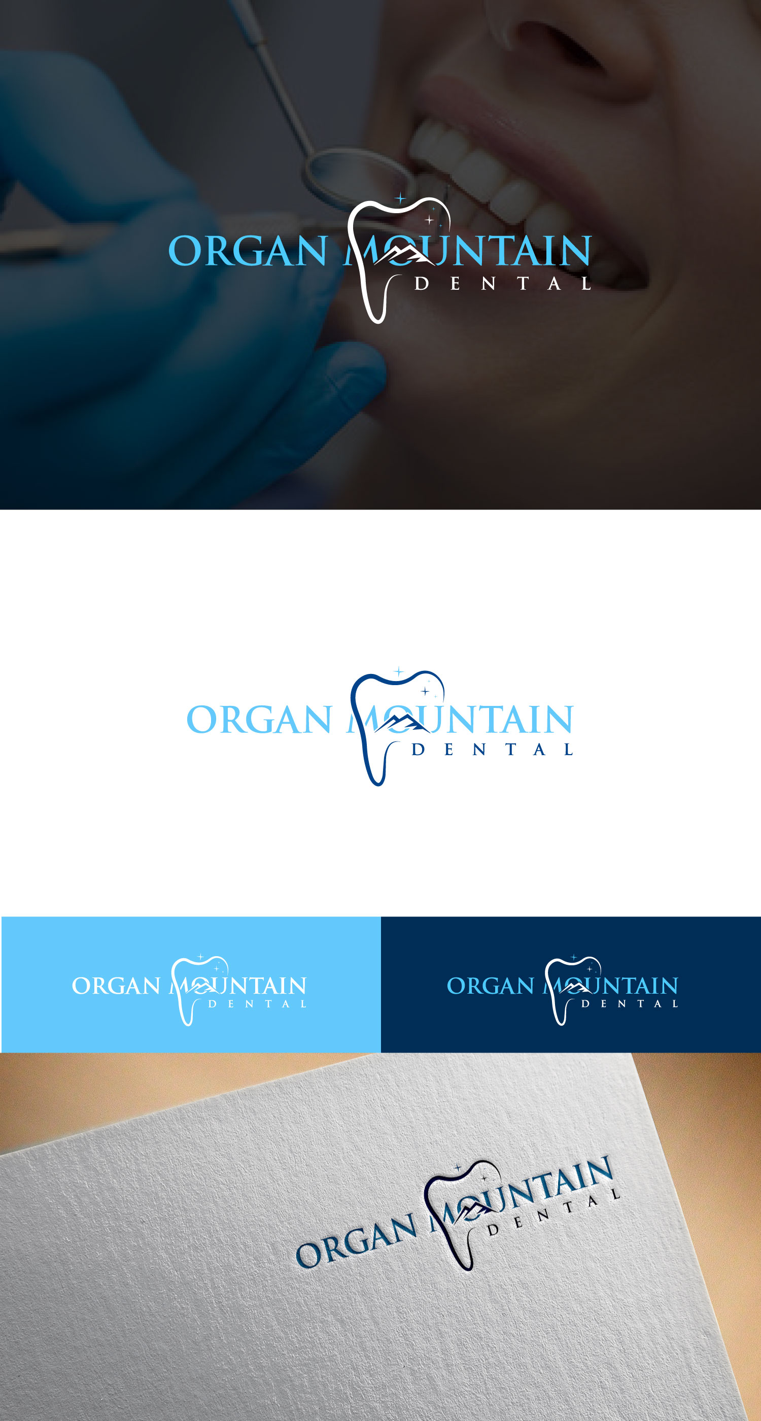 Logo Design by AyaanArt for Organ Mountain Dental | Design #30652123
