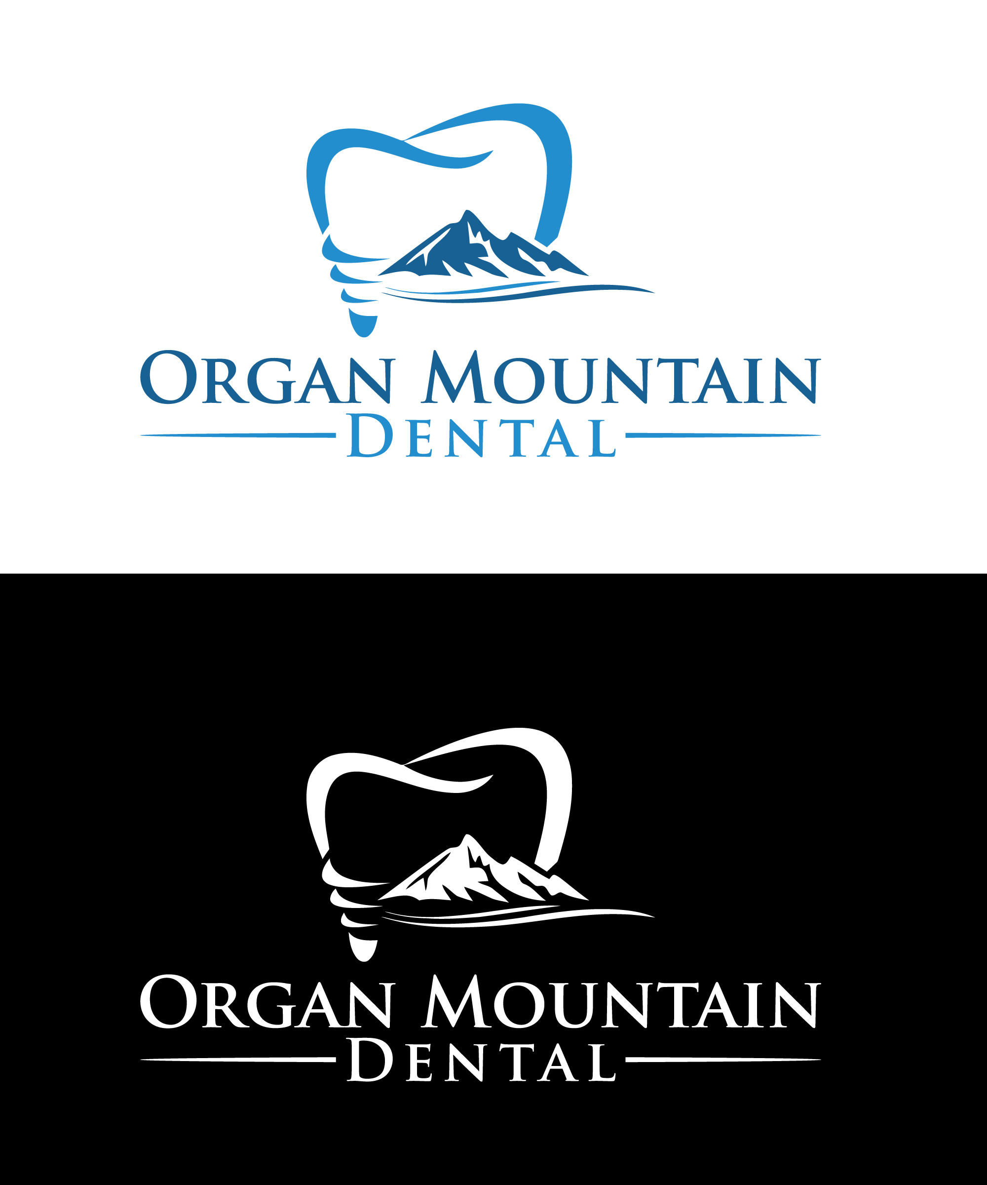 Logo Design by MHP Graphics House for Organ Mountain Dental | Design #30650556