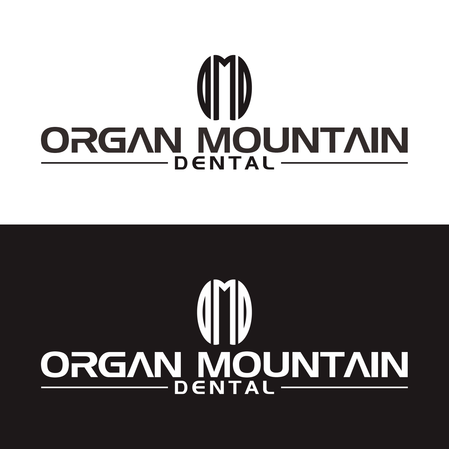 Diseño de Logo por RAMAMURTI para Organ Mountain Dental | Diseño #30654604