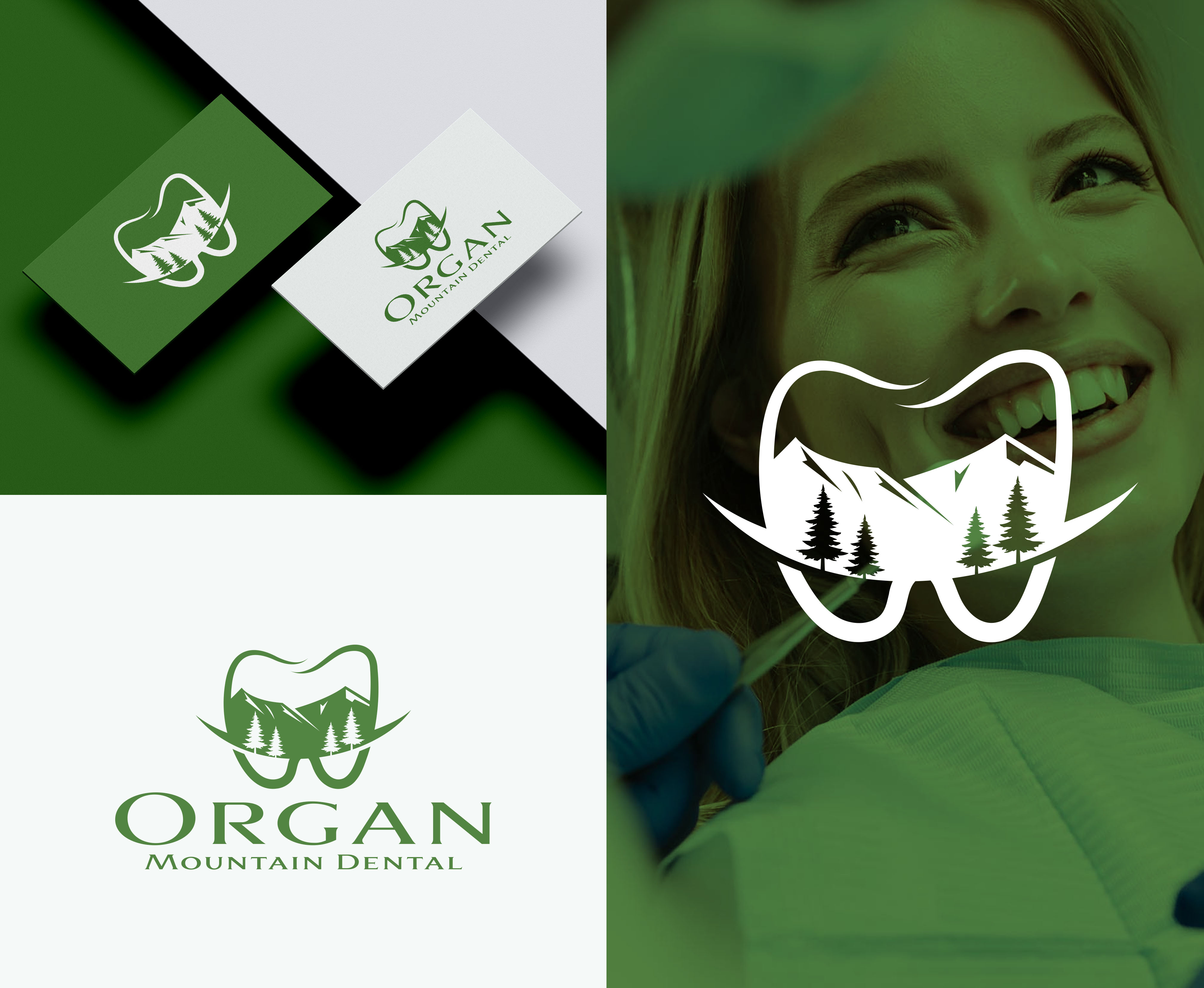 Logo Design by aexoagency for Organ Mountain Dental | Design #30648516