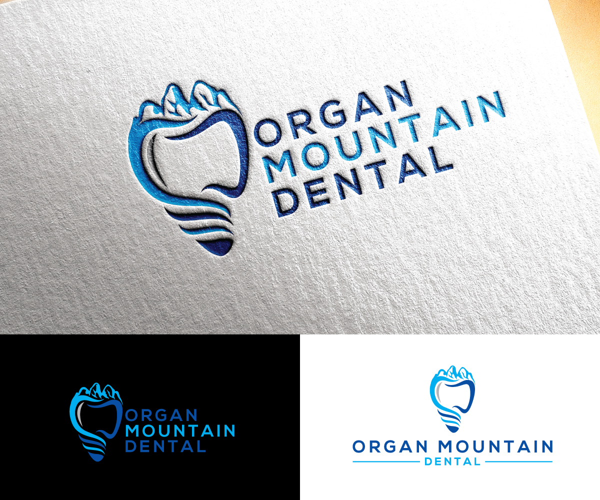 Logo Design by step forward 2 for Organ Mountain Dental | Design #30649919