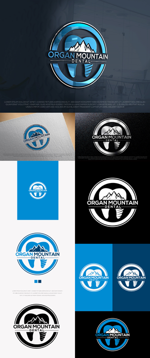 Diseño de Logo por Ayub Zafar para Organ Mountain Dental | Diseño: #30673616