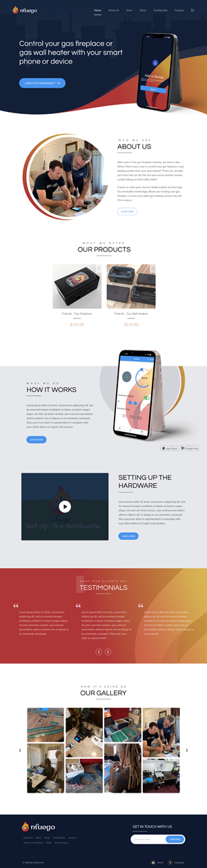 Wix-Design von Lahiru Nanayakkara für dieses Projekt | Design: #30691576