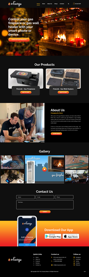 Wix Design by pb for this project | Design: #30652120