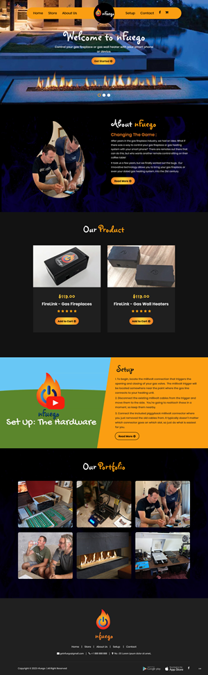 Wix Design by pb for this project | Design: #30657472