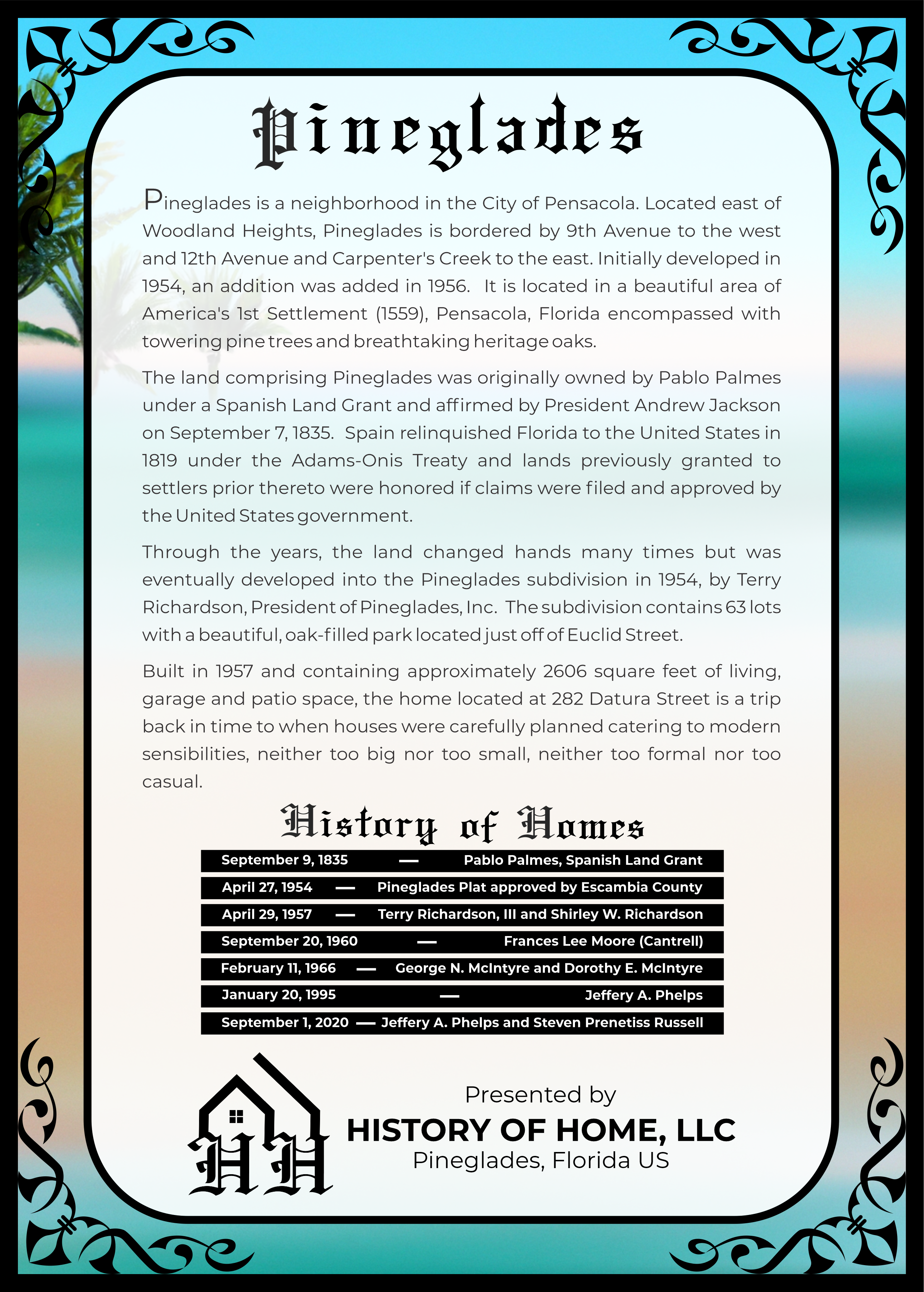 Graphic Design by Excellar Hub for History of Home LLC | Design #30659237