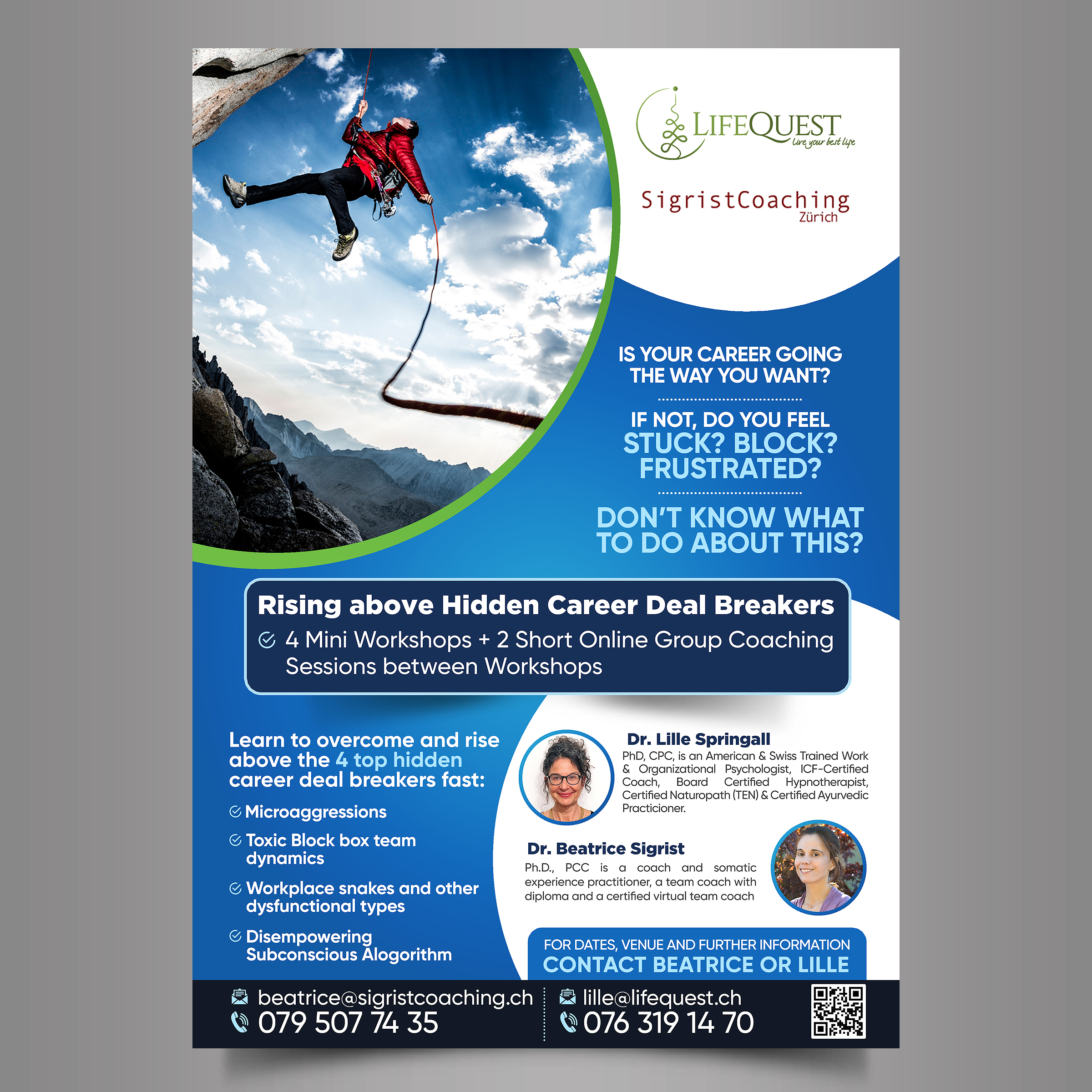 Flyer Design by Designers Hub for LifeQuest | Design #30669127
