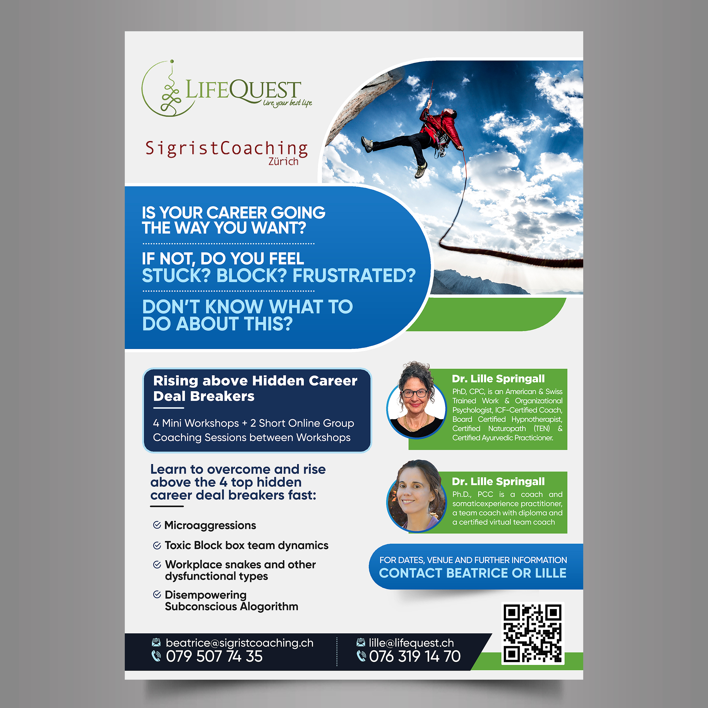 Flyer Design by Designers Hub for LifeQuest | Design #30669128