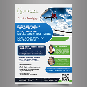 Flyer Design by Designers Hub for LifeQuest | Design: #30669128