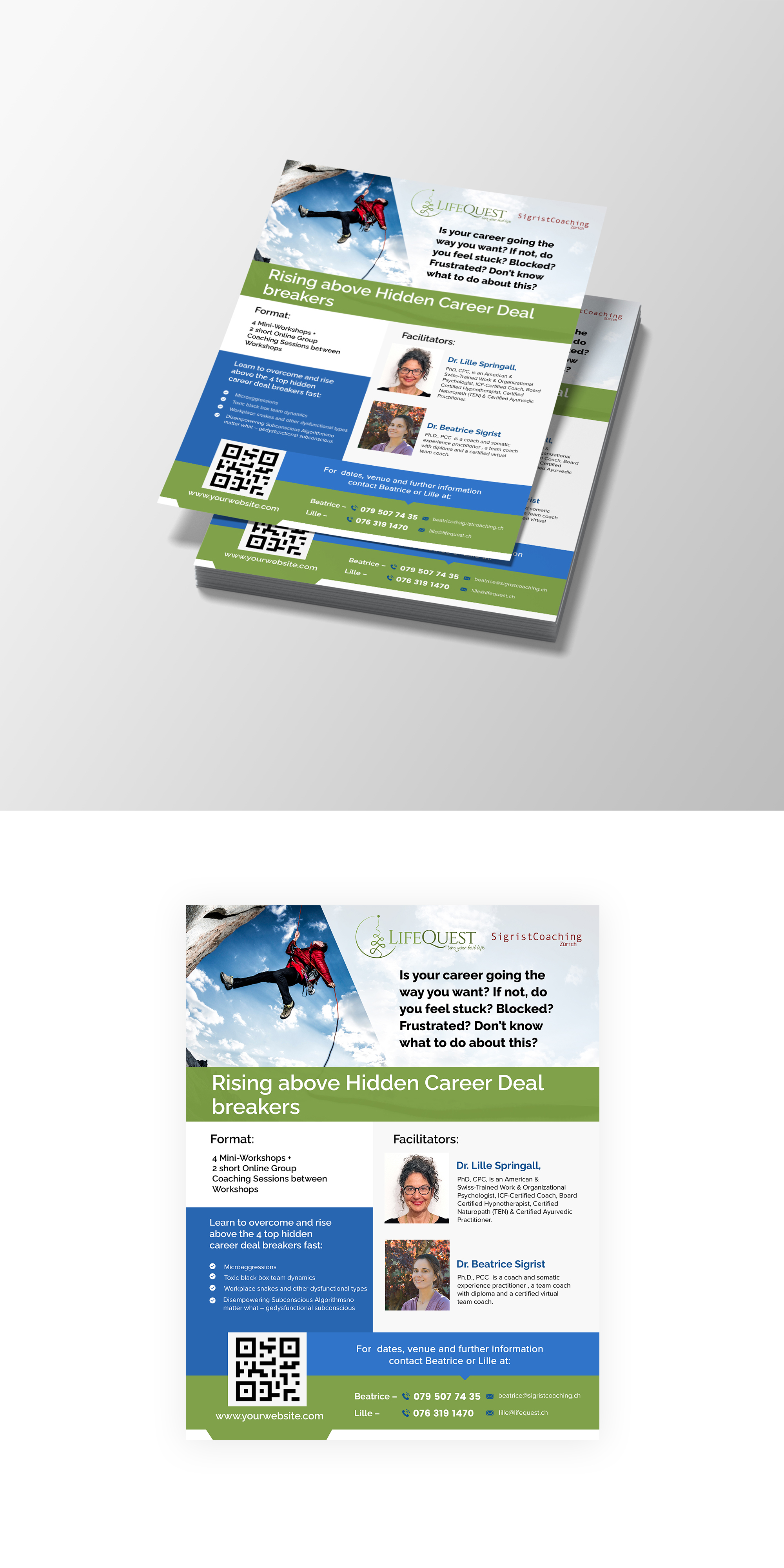 Flyer Design by Design Motion for LifeQuest | Design #30667346