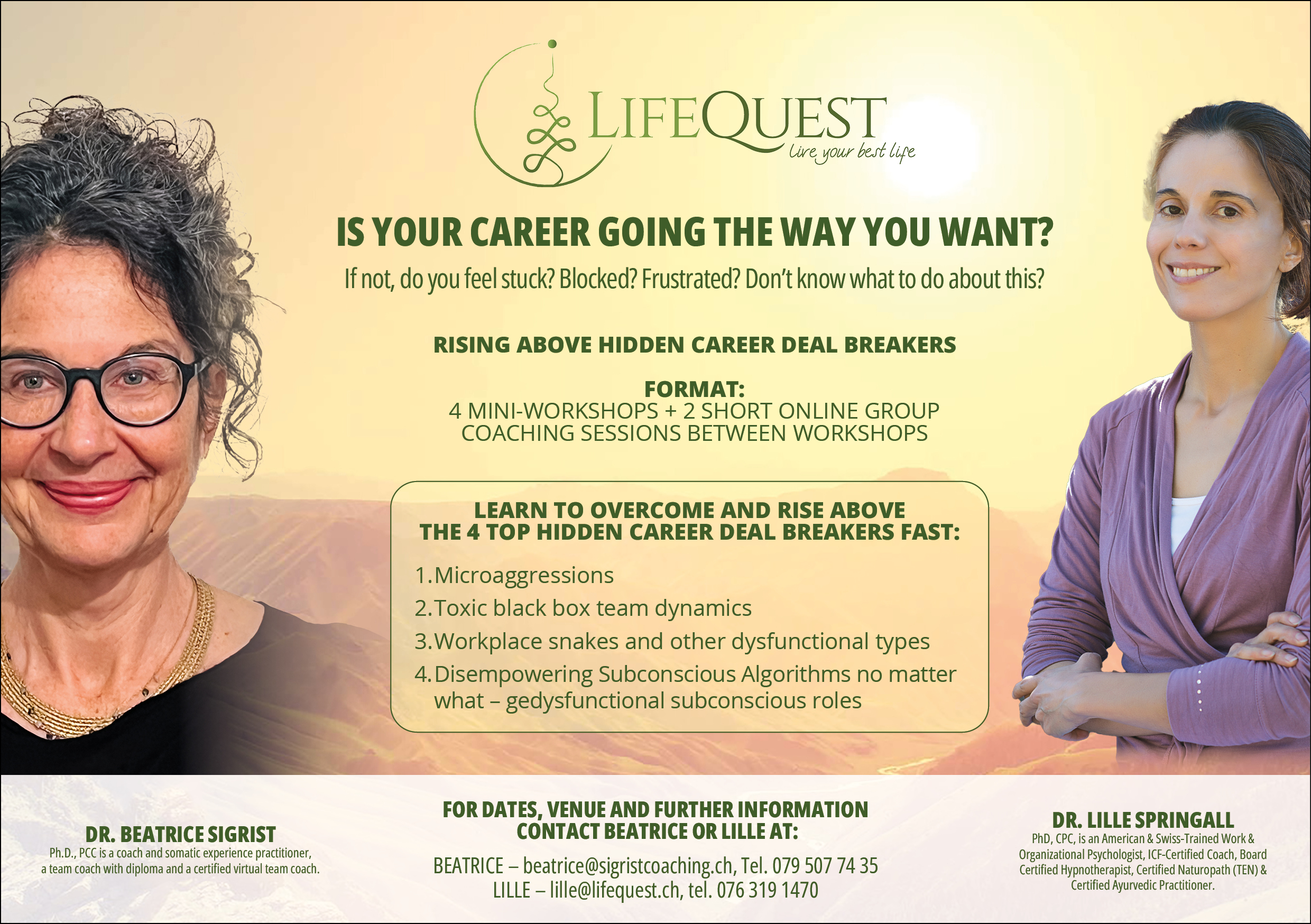 Flyer Design by MarkoE for LifeQuest | Design #30656470