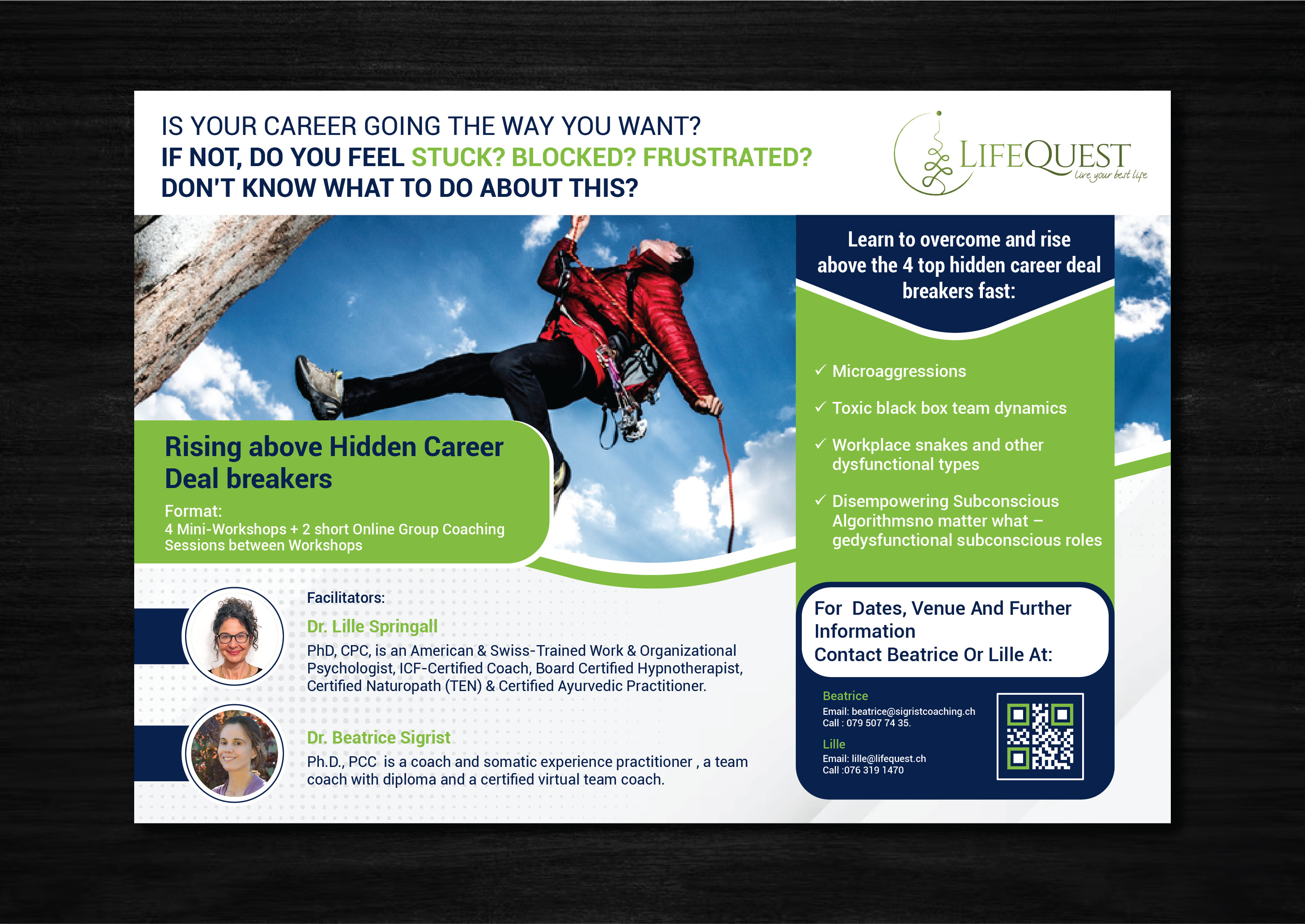 Flyer Design by artbitin for LifeQuest | Design #30672334