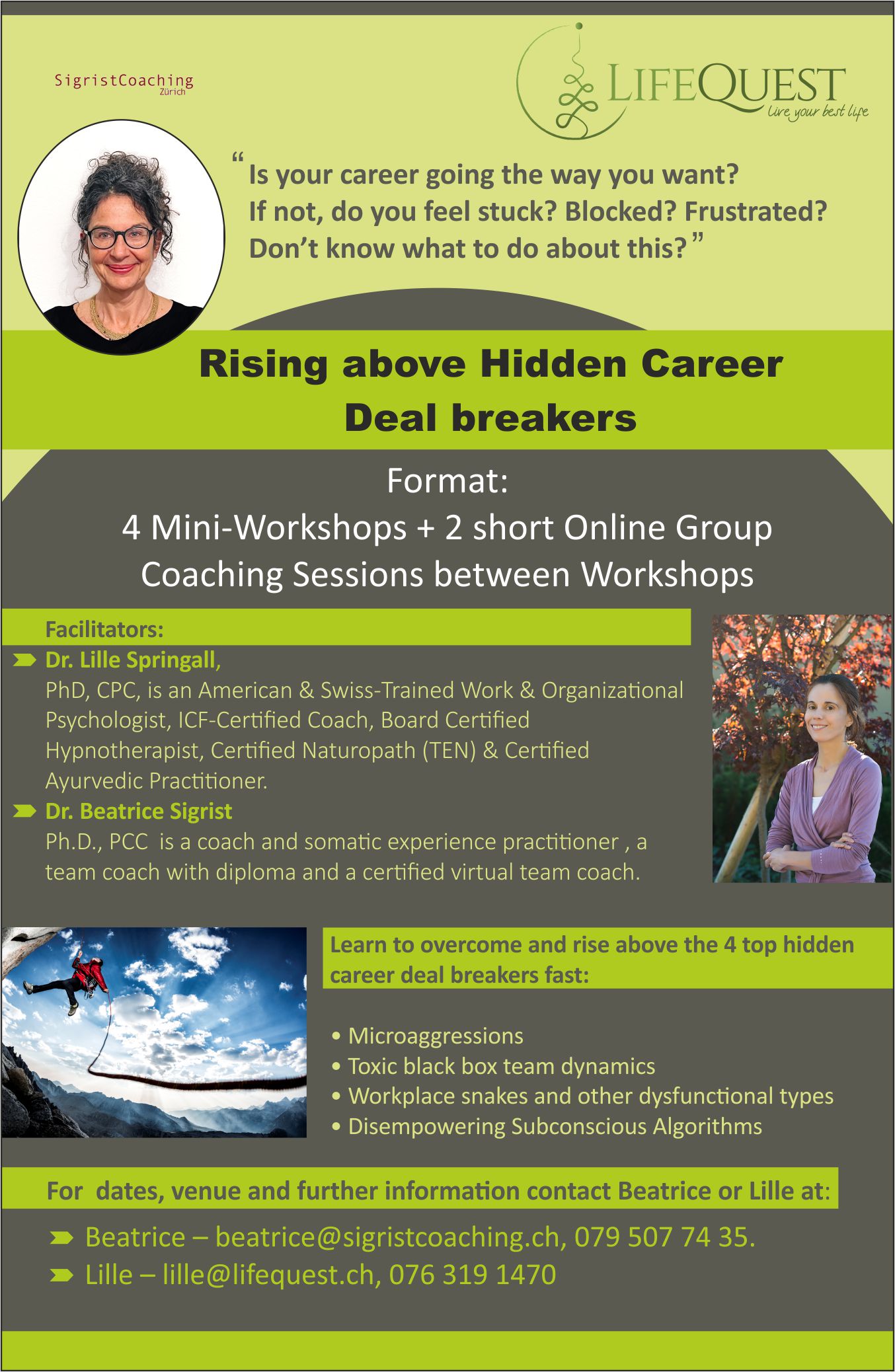 Flyer Design by sdesigns123 for LifeQuest | Design #30664029