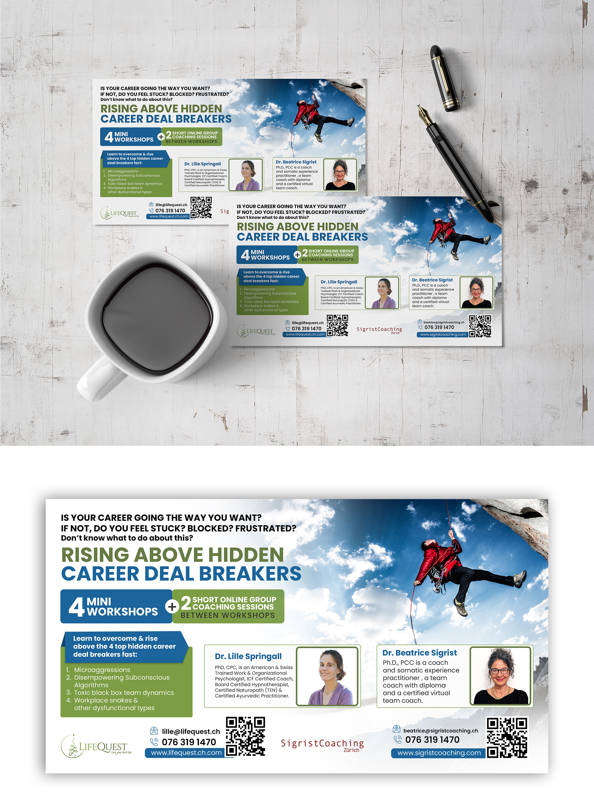Flyer Design by debdesign for LifeQuest | Design #30668282