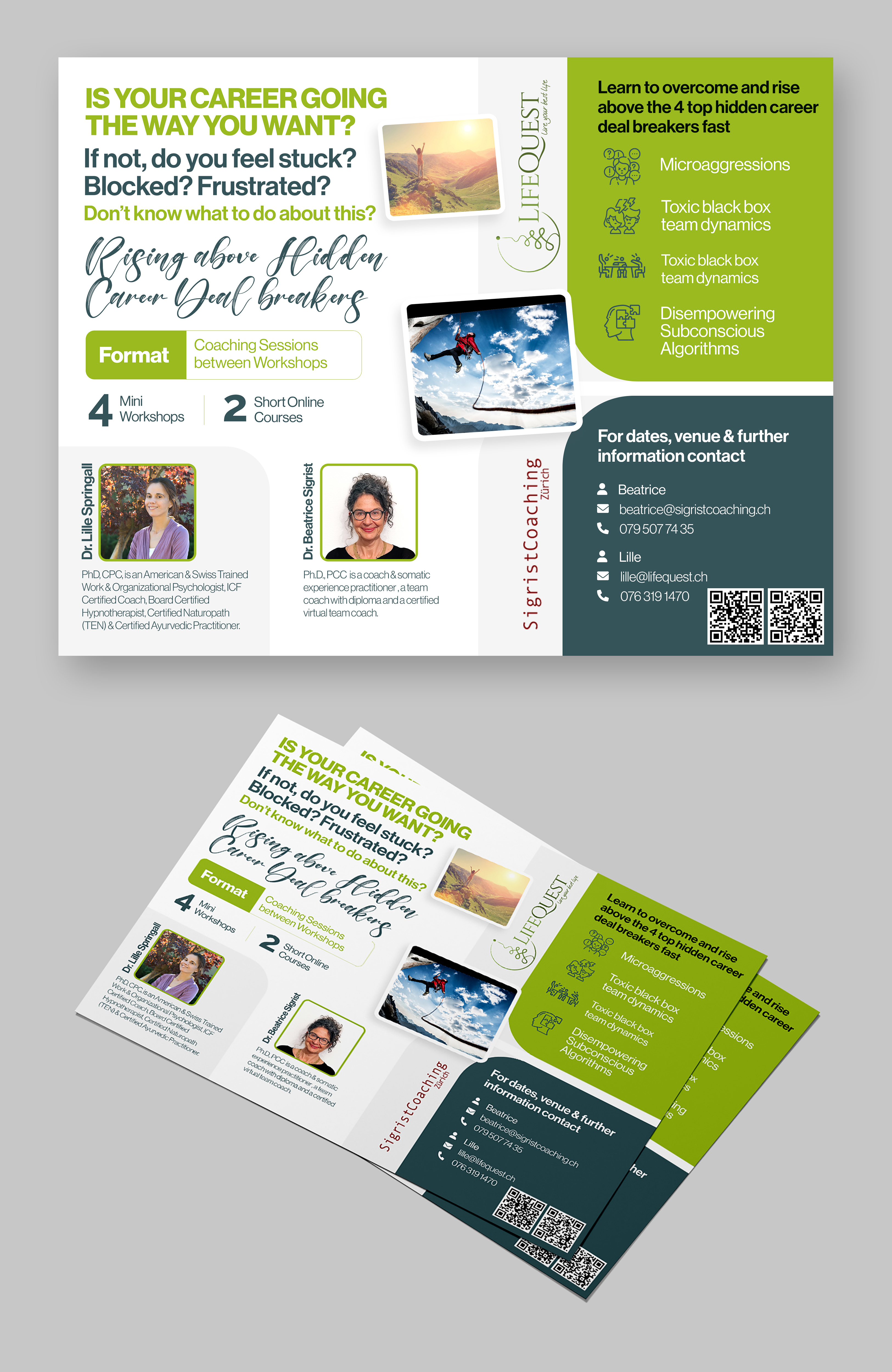 Flyer Design by Graphic Guy for LifeQuest | Design #30660969