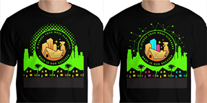 Diseño de Camiseta por Yakuza20 para D-Stress Your Mess Cleaners  | Diseño: #30662459