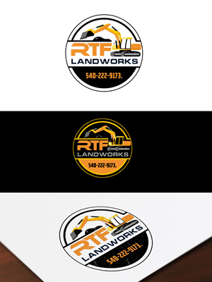 Logo Design by Farhad Design for RTF LandWorks | Design #30659464