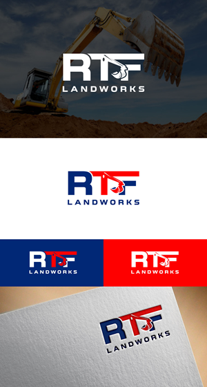 Logo-Design von AyaanArt für RTF LandWorks | Design: #30657256
