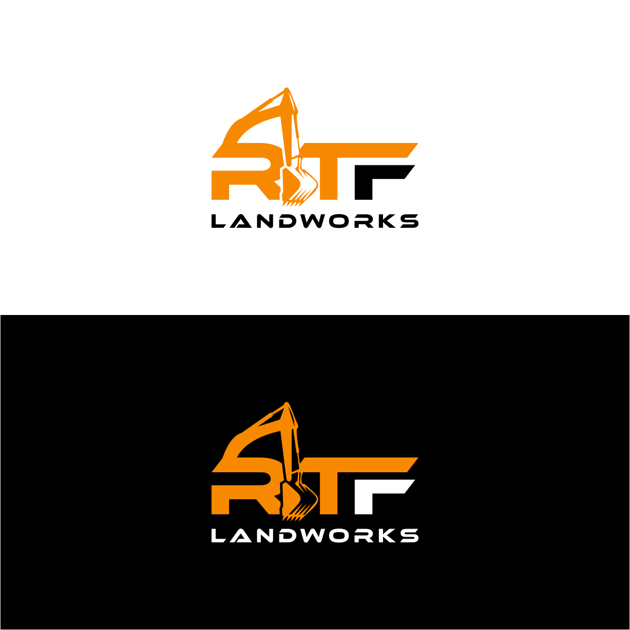 Logo-Design von Kaze56 für RTF LandWorks | Design #30661647