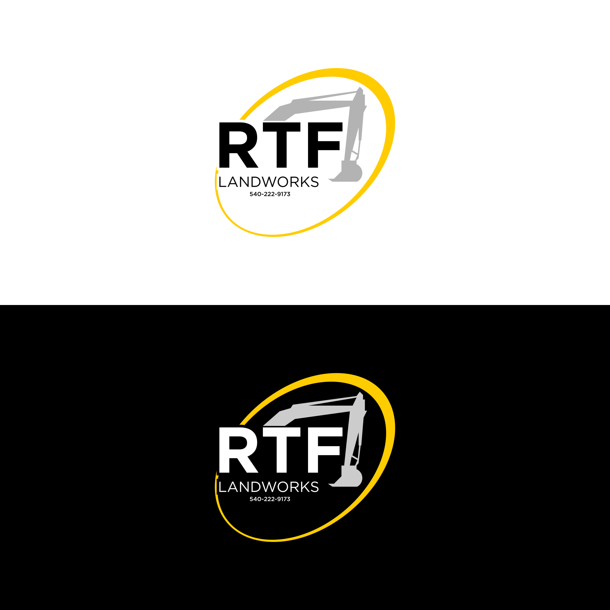 Diseño de Logo por Kamidi para RTF LandWorks | Diseño #30658958