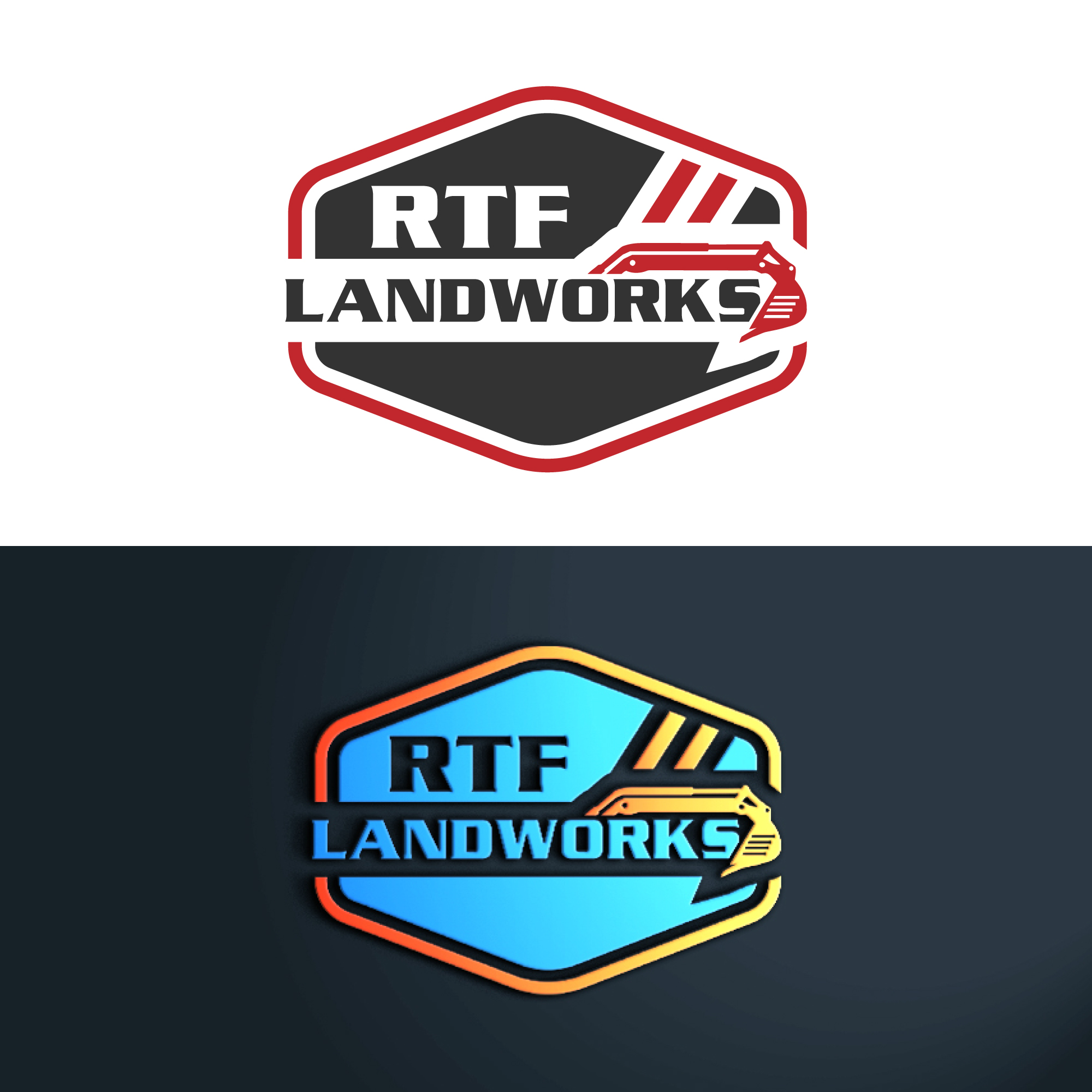 Logo Design by Impressive logo for RTF LandWorks | Design #30661861