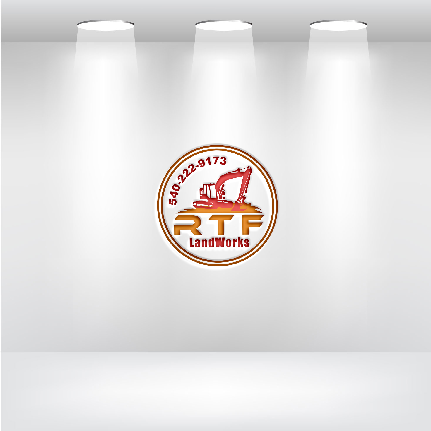 Logo Design by hjyoo for RTF LandWorks | Design #30657570