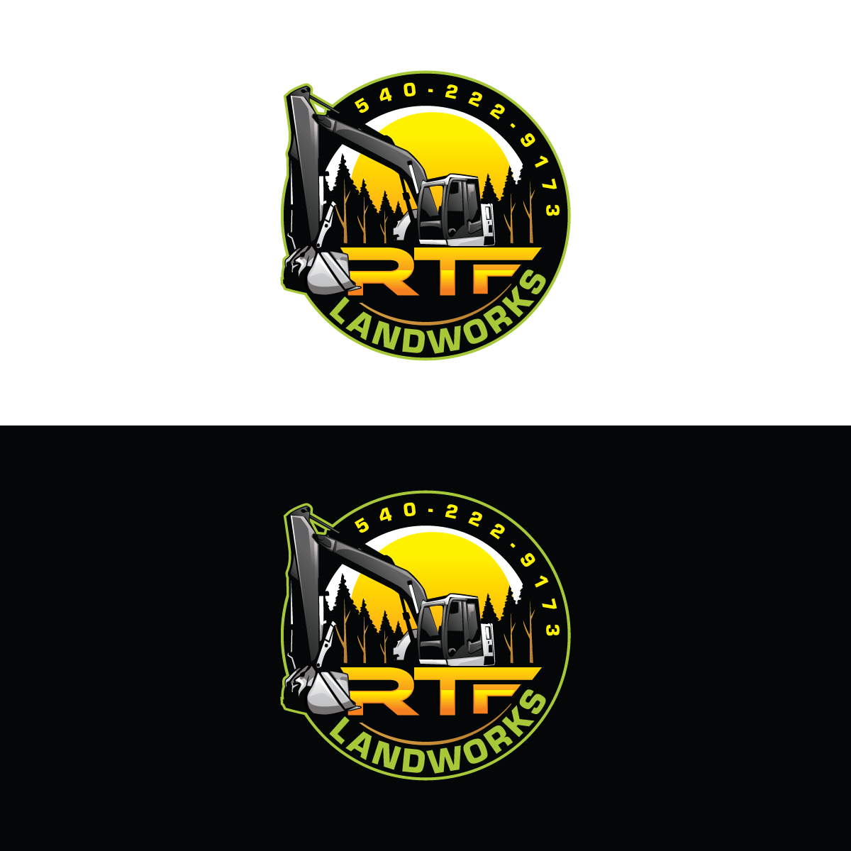 Logo Design by prodesigns99 for RTF LandWorks | Design #30658138