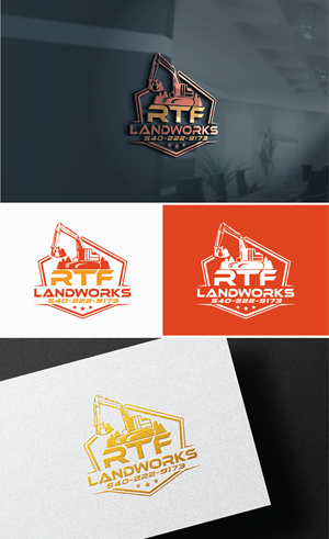 Diseño de Logo por AL-BARAKAH para RTF LandWorks | Diseño: #30658943