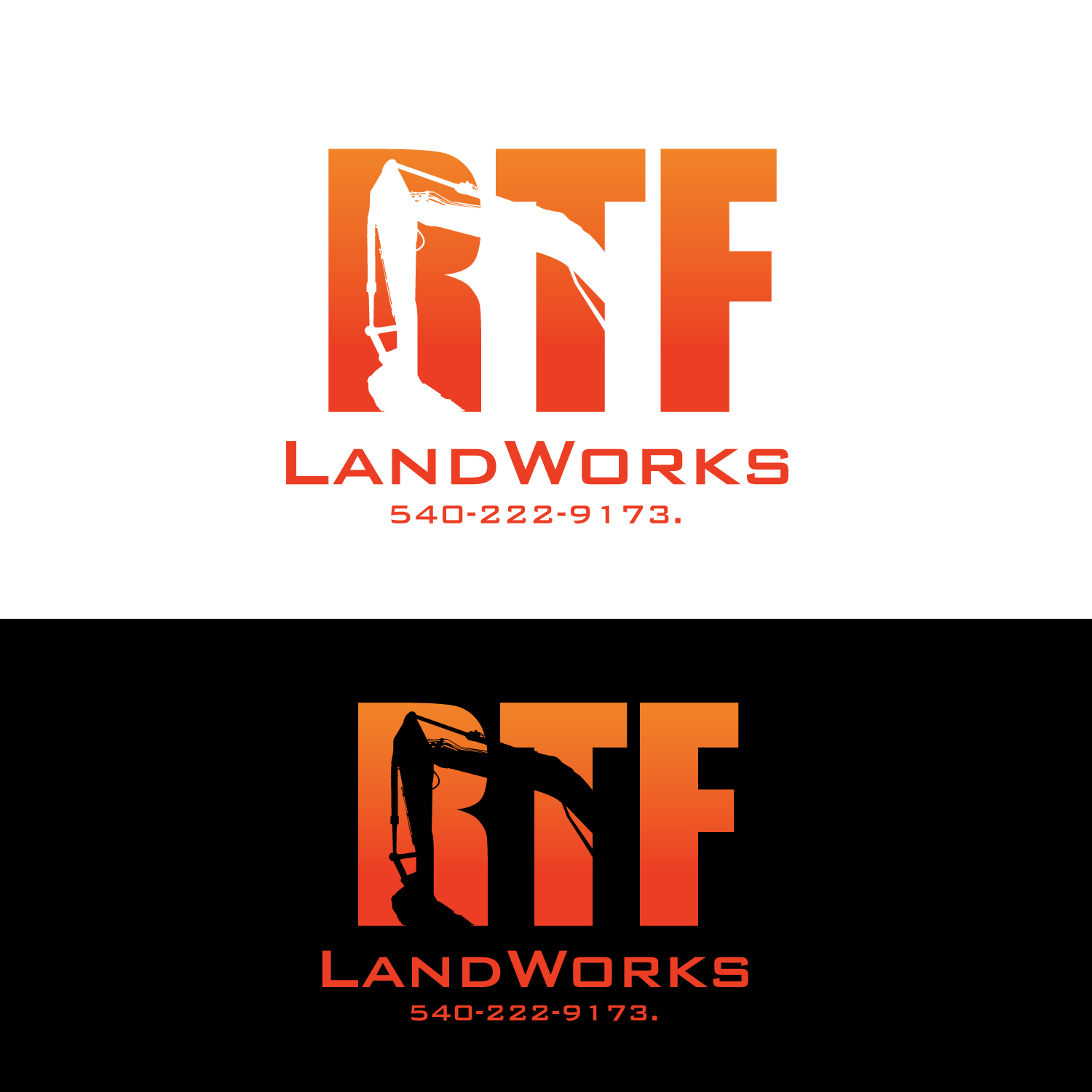 Logo-Design von GODDREAMCREATION für RTF LandWorks | Design #30660785
