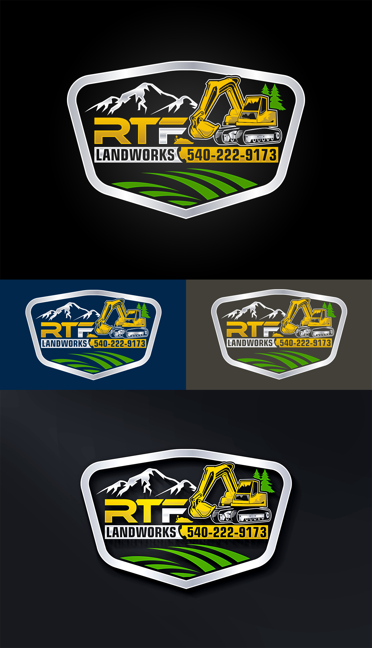 Logo-Design von Imran_me für RTF LandWorks | Design #30659769