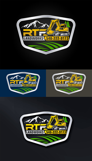 Logo-Design von Imran_me für RTF LandWorks | Design: #30659769