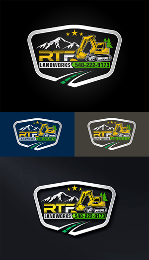 Logo Design by Imran_me for RTF LandWorks | Design #30660449