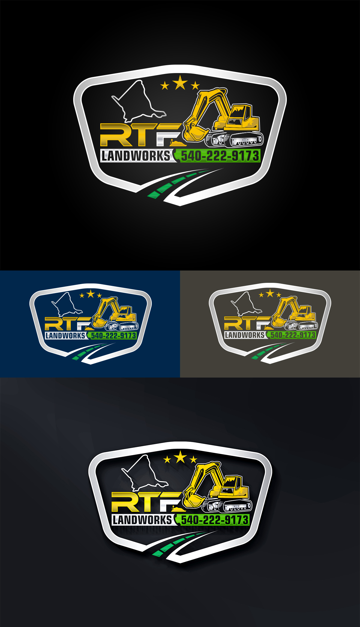Logo-Design von Imran_me für RTF LandWorks | Design #30660476