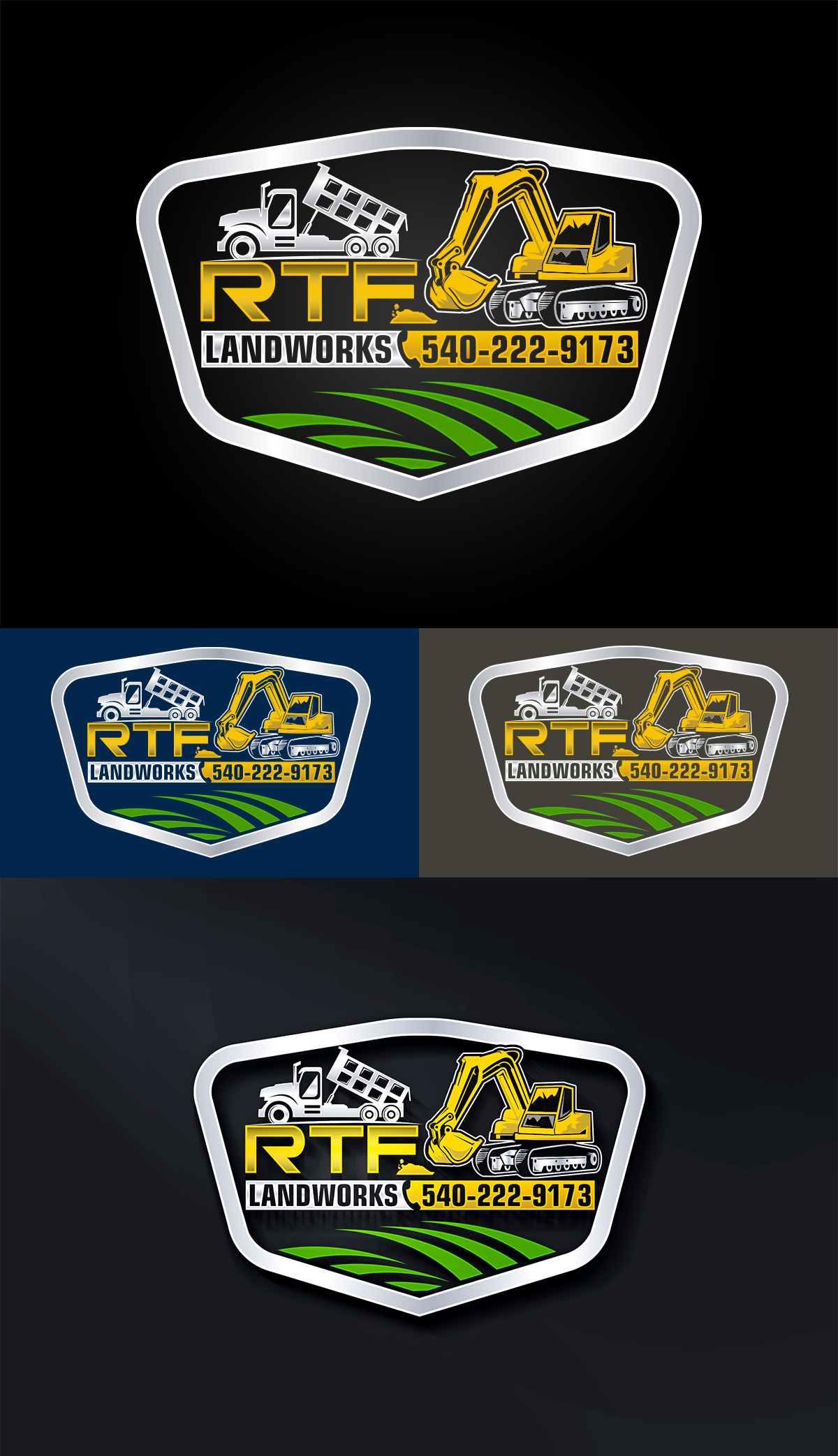 Logo-Design von Imran_me für RTF LandWorks | Design #30660694
