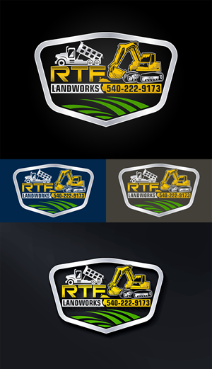 Logo-Design von Imran_me für RTF LandWorks | Design: #30660694