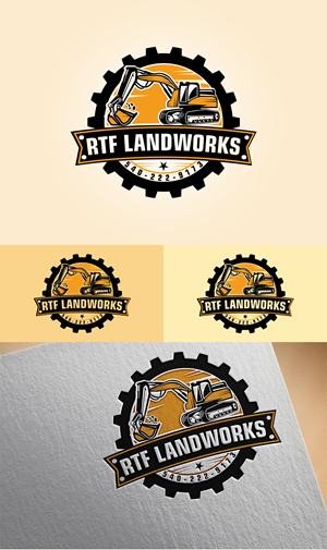 Logo-Design von Imran_me für RTF LandWorks | Design: #30661877