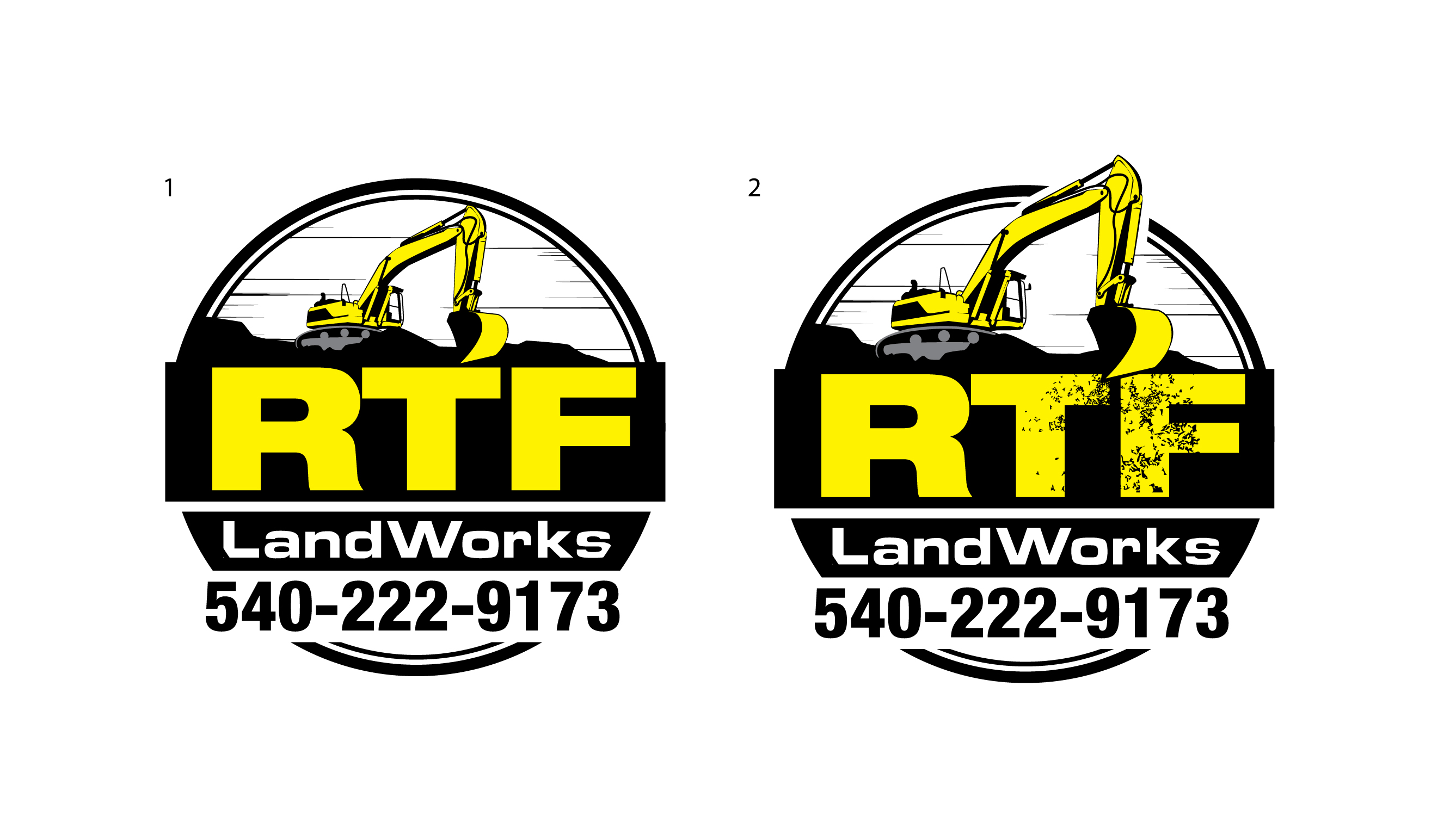 Logo Design by geni for RTF LandWorks | Design #30657546